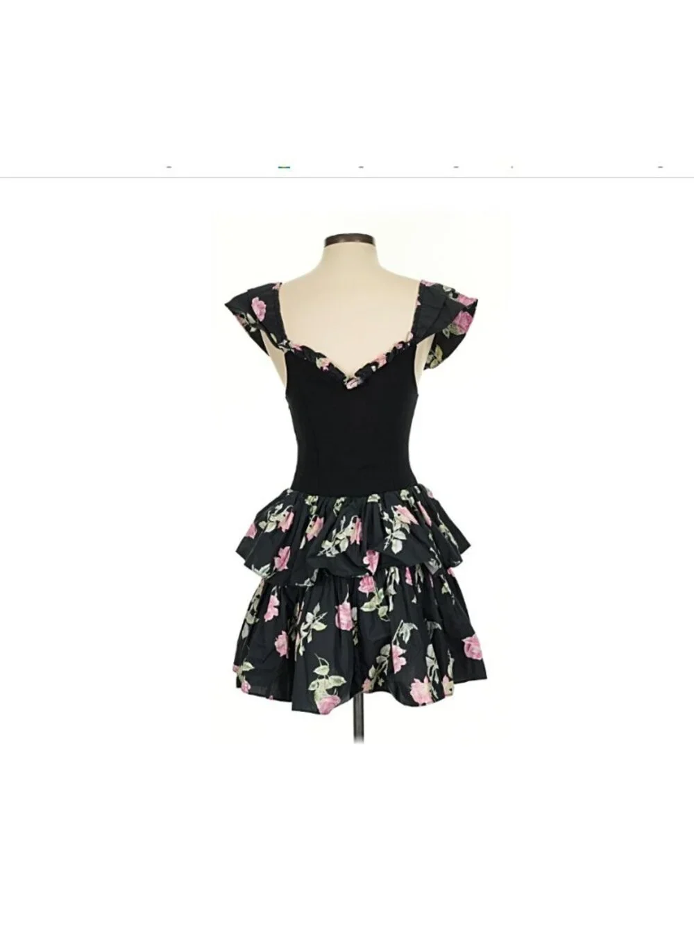 LoveShackFancy black floral